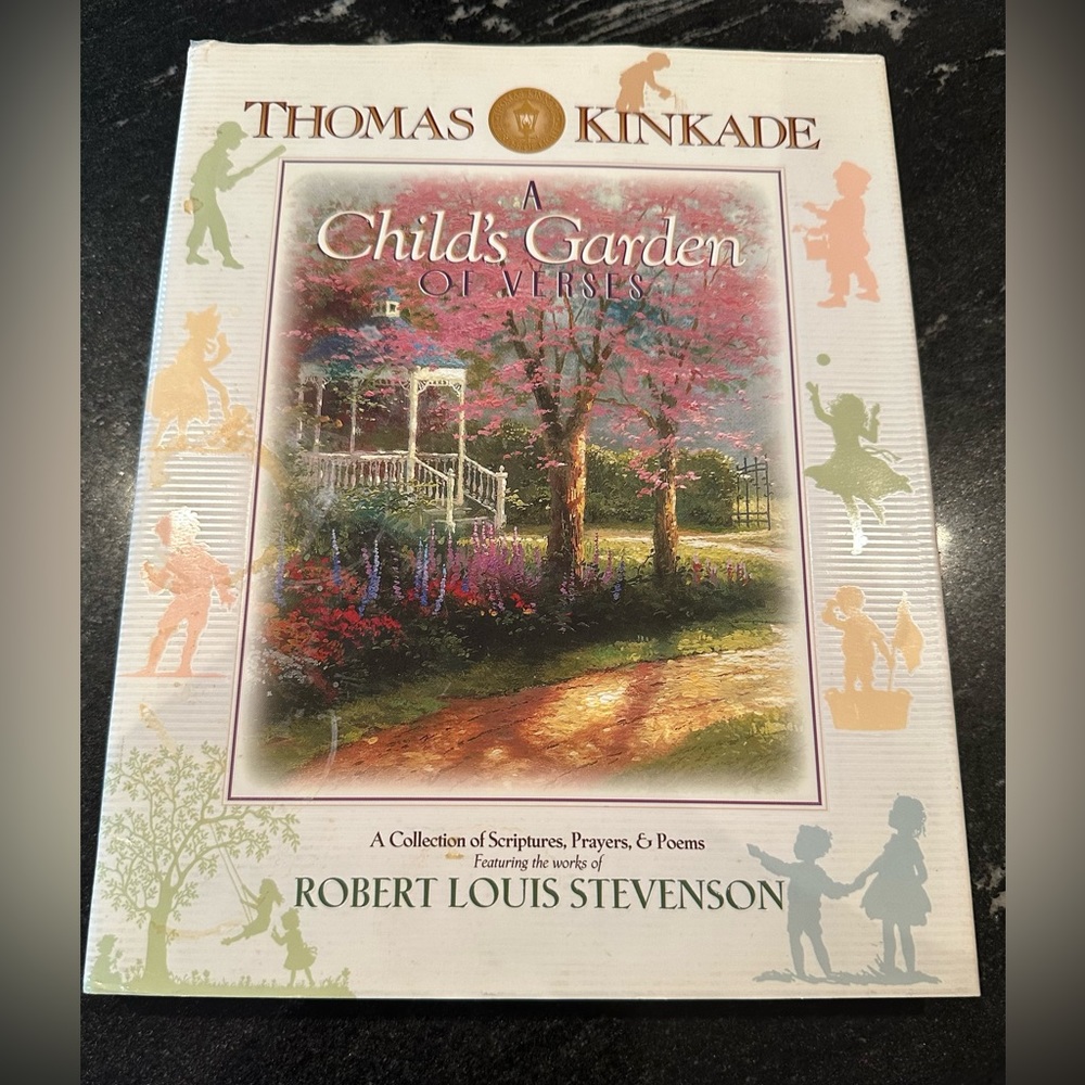 Thomas Kinkade ”A Child’s Garden of Verses”1999.Book First Edition!